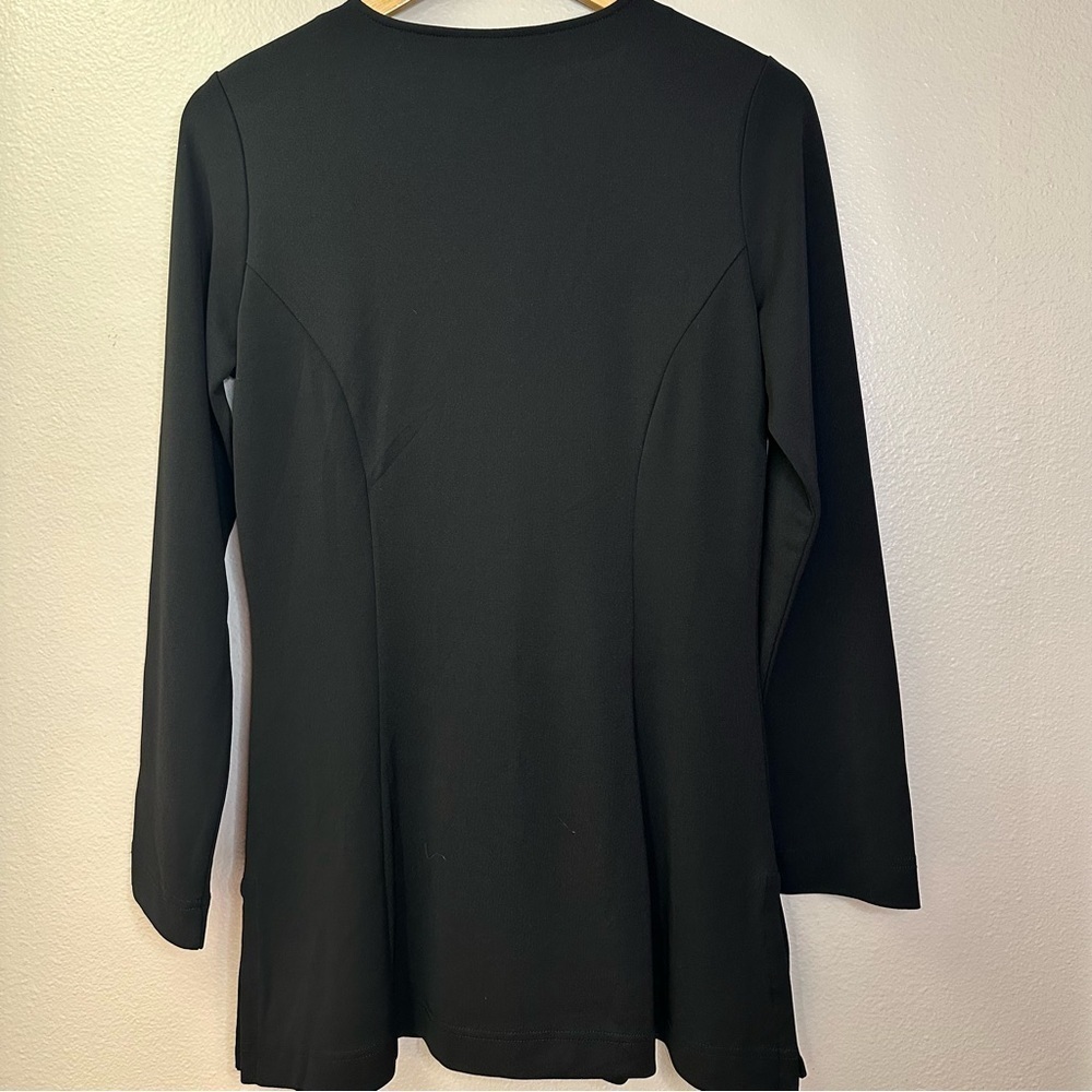 NWT Boston Proper Black V Neck Button-Up Cardigan Jacket - Picture 7 of 7